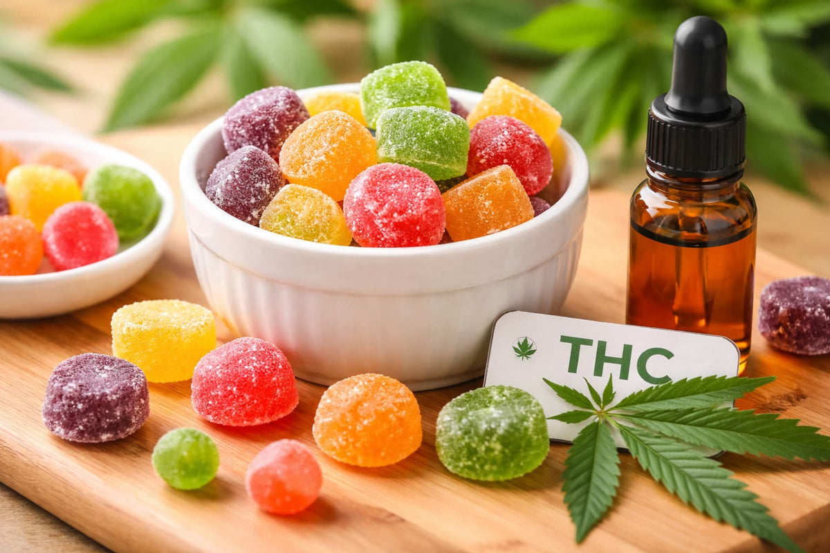 Pourquoi les gummies THC “tapent” plus fort que le cannabis fumé ?