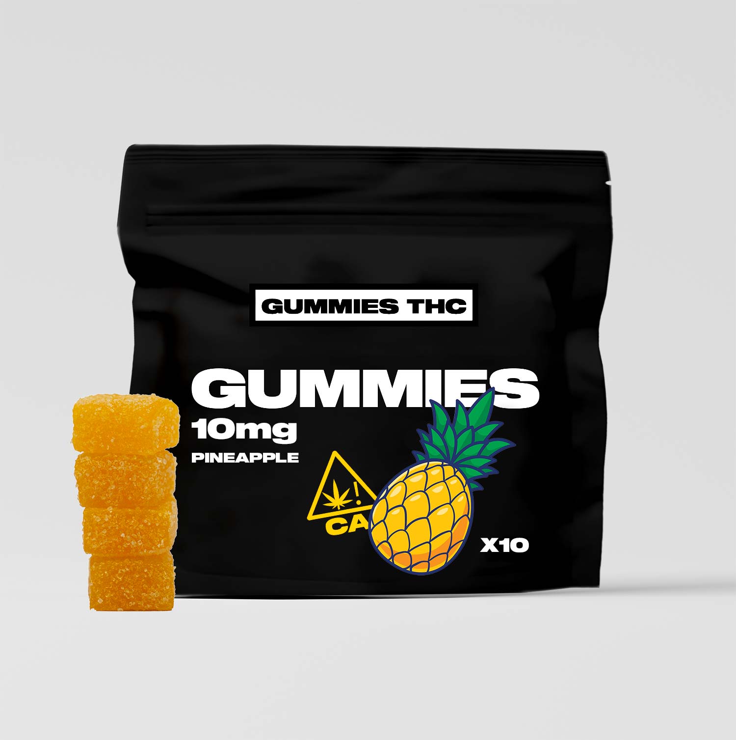 🎁 GUMMIES THC ANANAS 10mg (100% off)